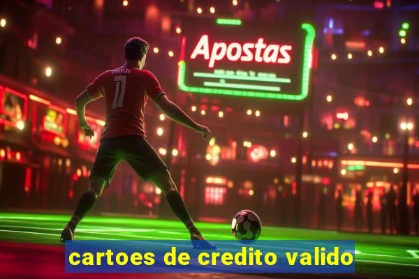 cartoes de credito valido